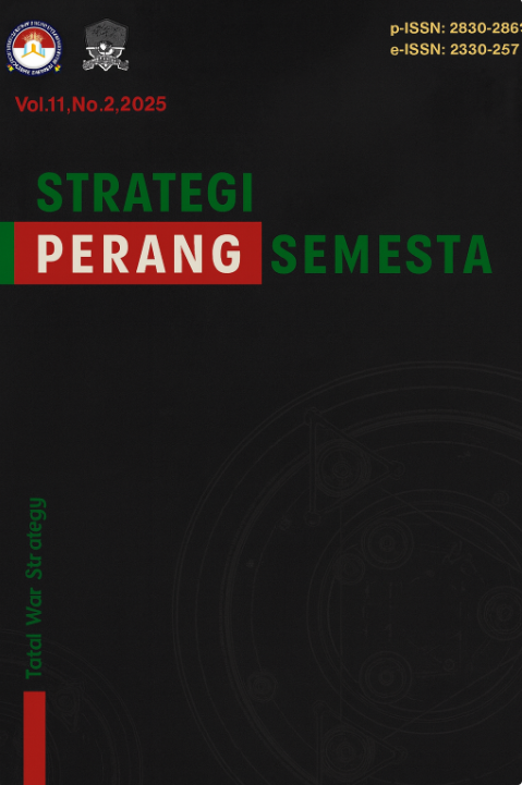 					View Vol. 11 No. 2 (2025): Moderenisasi doktrin Strategi
				